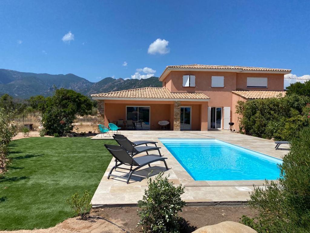 Villa Chez Geraldine Piscine Chauffee, Proche Plage Et Riviere Lecci Exterior foto
